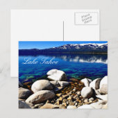 Wunderschöne Lake Tahoe-Ansichtskarte Postkarte (Vorne/Hinten)