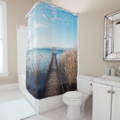 Wunderschöne Landschaft Duschvorhang (Beispiel)