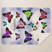 Wunderschöne lebendige Schmetterlinge mit Namen pe Sherpadecke (Vorderseite (Horizontal))