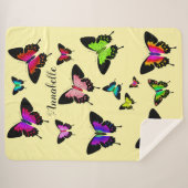 Wunderschöne lebendige Schmetterlinge mit Namen pe Sherpadecke (Vorderseite (Horizontal))