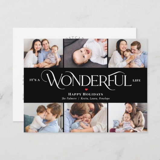 Wunderschöne lebenswert FARBURLAUB Postkarte (Vorne/Hinten)