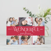 Wunderschöne lebenswerte FARBURLAUB Fotokarte Feiertagskarte (Stehend Vorderseite)