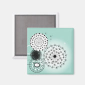 Wunderschöne Leuchten Blue Magnet (Vorderseite/Rückseite)