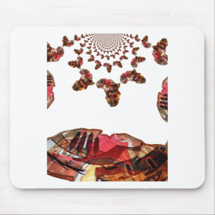 Wunderschöne liebliche Farben Mousepad