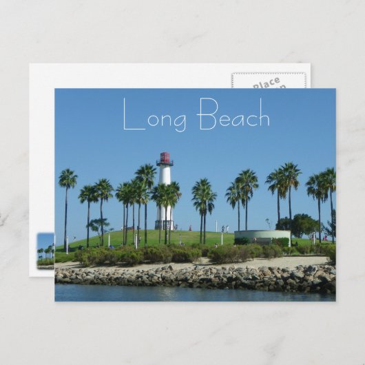 Wunderschöne Long Beach Postcard! Postkarte (Vorne/Hinten)