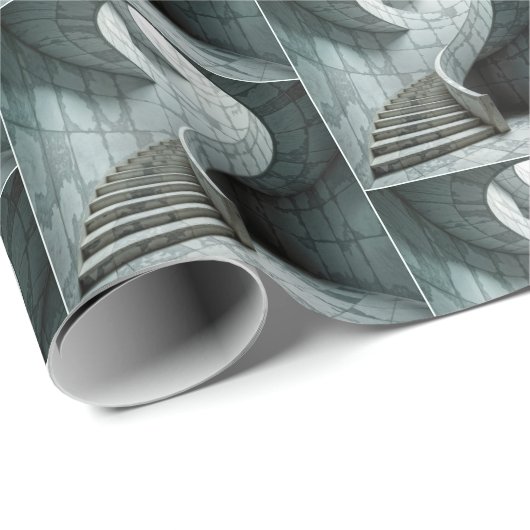 Wunderschöne Marmorspirale Geschenkpapier (Rolleneckpunkt)