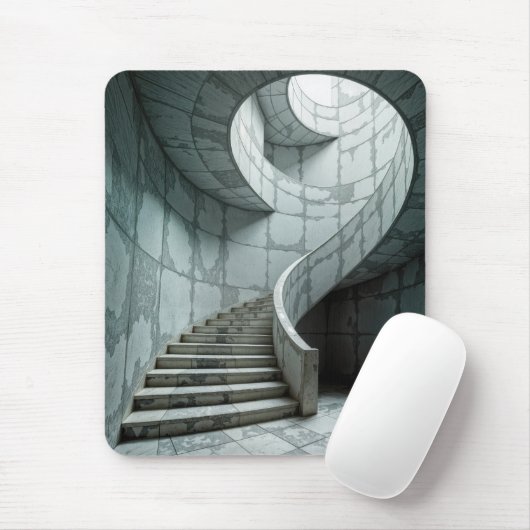 Wunderschöne Marmorspirale Mousepad (Mit Mouse)
