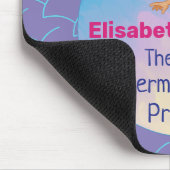 Wunderschöne Meerjungfrau Prinzessin für Mädchen Mousepad (Ecke)