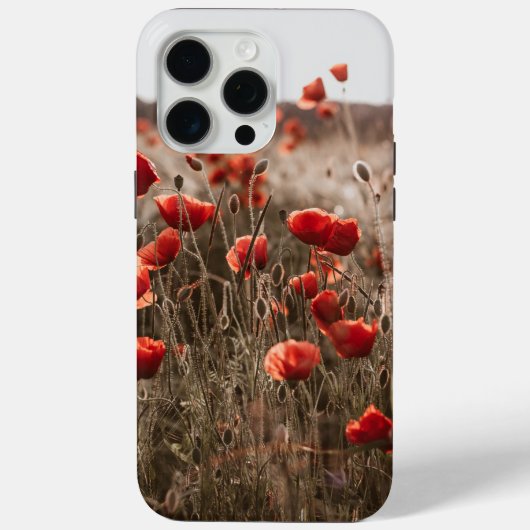 wunderschöne Mohnblüte Case-Mate iPhone Hülle (Rückseite)