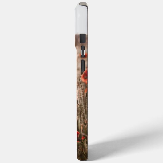 wunderschöne Mohnblüte Case-Mate iPhone Hülle (Rückseite / Links)