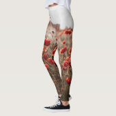 wunderschöne Mohnblüte Leggings (Links)