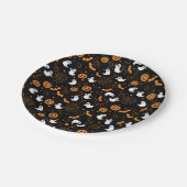 Wunderschöne Nacht Pappteller (Schrägansicht)