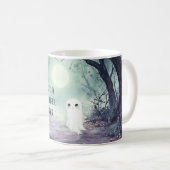 Wunderschöne Nacht Vollmond Geist Halloween Kaffeetasse (VorderseiteRechts)