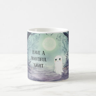 Wunderschöne Nacht Vollmond Geist Halloween Kaffeetasse