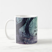 Wunderschöne Nacht Vollmond Geist Halloween Kaffeetasse (Links)