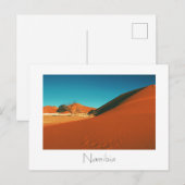 Wunderschöne Namibia Dune Sand View Postkarte (Vorne/Hinten)