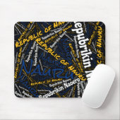 Wunderschöne Nauru Flag Farben Patriotic Mousepad (Mit Mouse)