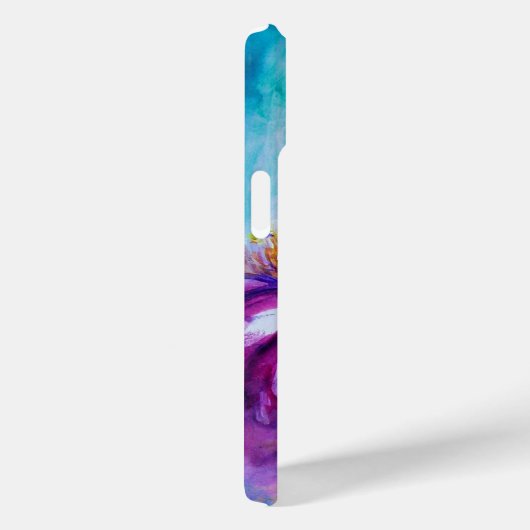 WUNDERSCHÖNE NIEDLICHE BLUME IN PINK, GOLD GLITZER Case-Mate iPhone HÜLLE (Rückseite / Rechts)