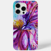 WUNDERSCHÖNE NIEDLICHE BLUME IN PINK, GOLD GLITZER Case-Mate iPhone HÜLLE (Rückseite)