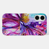 WUNDERSCHÖNE NIEDLICHE BLUME IN PINK, GOLD GLITZER Case-Mate iPhone HÜLLE (Rückseite (Horizontal))