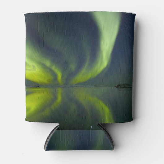 Wunderschöne Nordlichter Dosenkühler (Vorderseite)