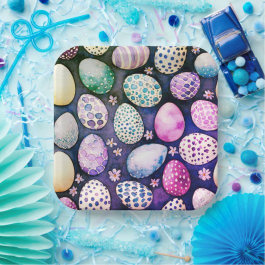 Wunderschöne Ostern-Papier-Teller Pappteller (Party)