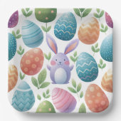 Wunderschöne Ostern-Papierplatten Pappteller (Vorderseite)