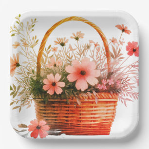 Wunderschöne Ostern-Papierplatten Pappteller