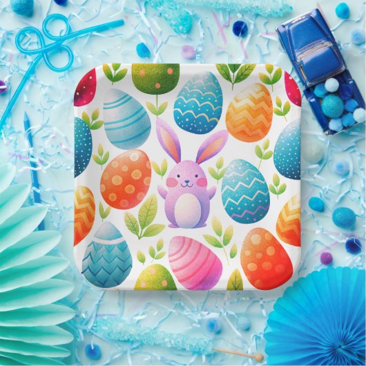 Wunderschöne Ostern-Papierteller Pappteller (Party)