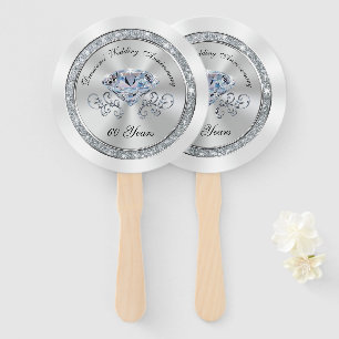 Wunderschöne Partygeschenke zum 60. Hochzeitstag Fächer