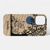 Wunderschöne personalisierbare Berglöwe iPhone-Hül iPhone Hülle (Rückseite (Horizontal))