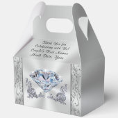 Wunderschöne personalisierte Diamant-Geschenkboxen Geschenkschachtel (Vorderseite)