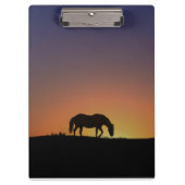 Wunderschöne Pferdekletterwand Klemmbrett (Vorderseite)