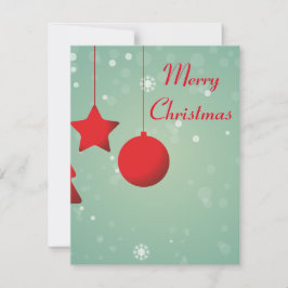 Wunderschöne, Phantastische, wunderschöne Weihnach Feiertagskarte