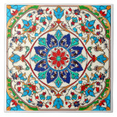 Wunderschöne portugiesische Keramik Azulejo Style Fliese (Vorderseite)
