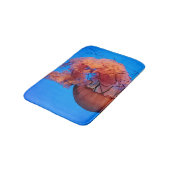 Wunderschöne Qualle Badematte (Schrägansicht)