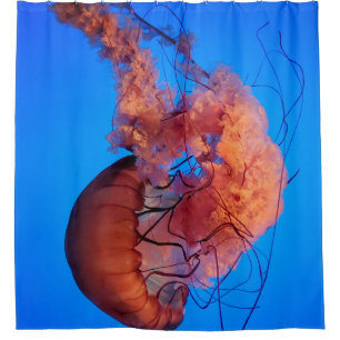 Wunderschöne Qualle Duschvorhang