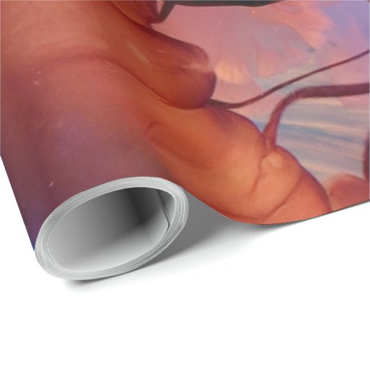 Wunderschöne Qualle Geschenkpapier (Rolleneckpunkt)