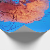 Wunderschöne Qualle Geschenkpapier (Ecke)