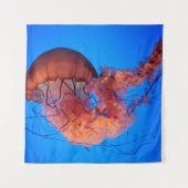 Wunderschöne Qualle Wandteppich (Vorderseite (Horizontal))