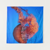 Wunderschöne Qualle Wandteppich (Vorderseite)