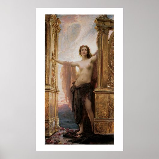 Wunderschöne romantische Viktorianische Kunstdruck Poster (Vorne)