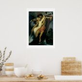 Wunderschöne romantische Viktorianische Kunstdruck Poster (Küche)