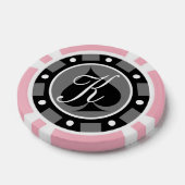 Wunderschöne rosa Casino Poker Chips für Spielspas (Einzeln)