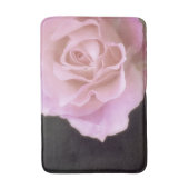 Wunderschöne Rosa Rose Badematte (Vorderseite Vertikal)
