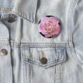 Wunderschöne Rosa Rose Button (Beispiel)
