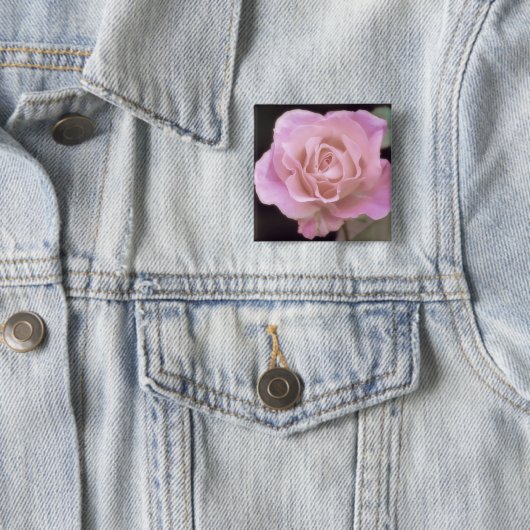 Wunderschöne Rosa Rose Button (Beispiel)