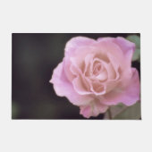 Wunderschöne Rosa Rose Fußmatte (Vorderseite)