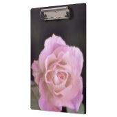 Wunderschöne Rosa Rose Klemmbrett (Links)
