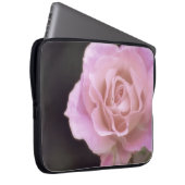 Wunderschöne Rosa Rose Laptopschutzhülle (Vorne Rechts)